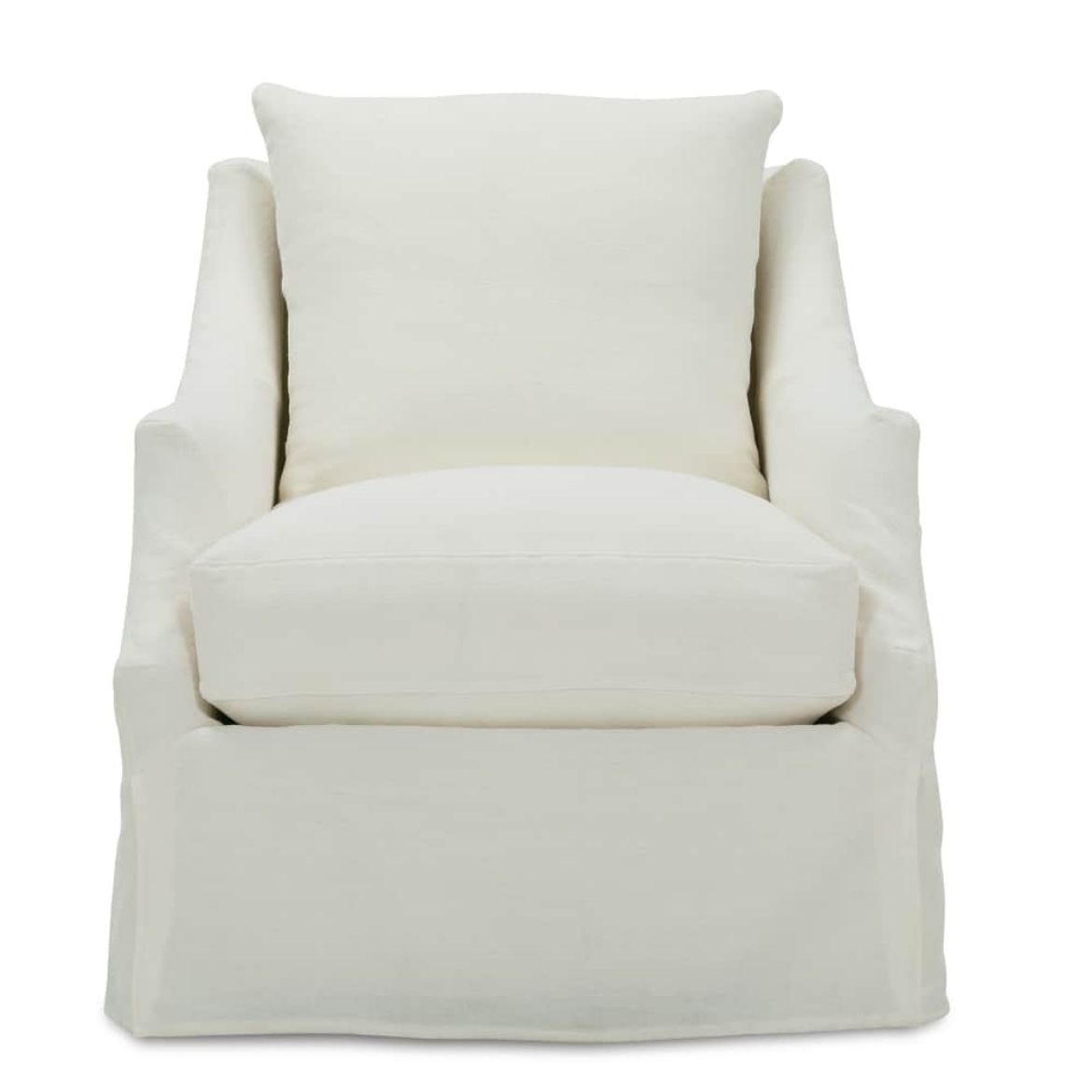 Picture of Kara Slipcovered Swivel Chair w/ Glider Option